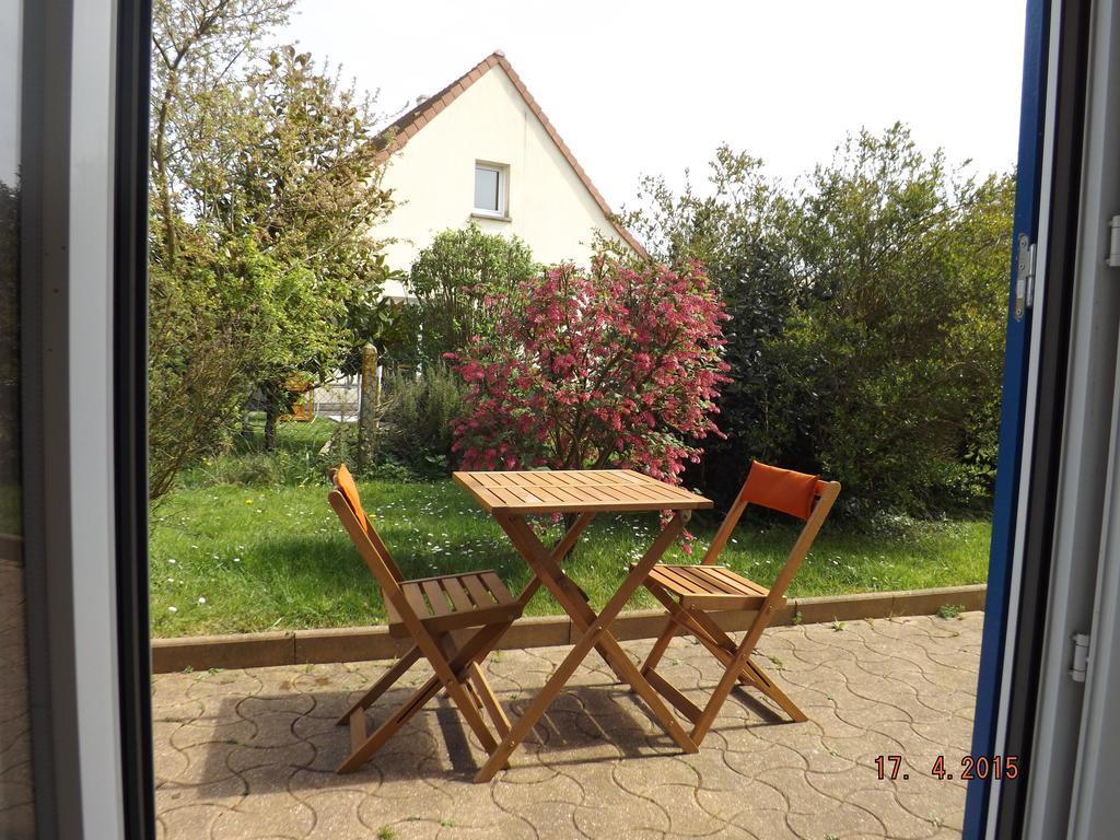 Bed and Breakfast Au Chti Normand Hermanville-sur-Mer Zimmer foto